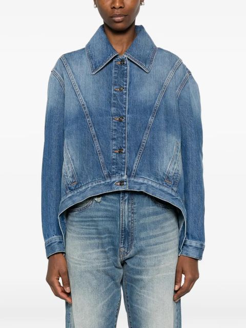 Givenchy button denim jacket - Blue