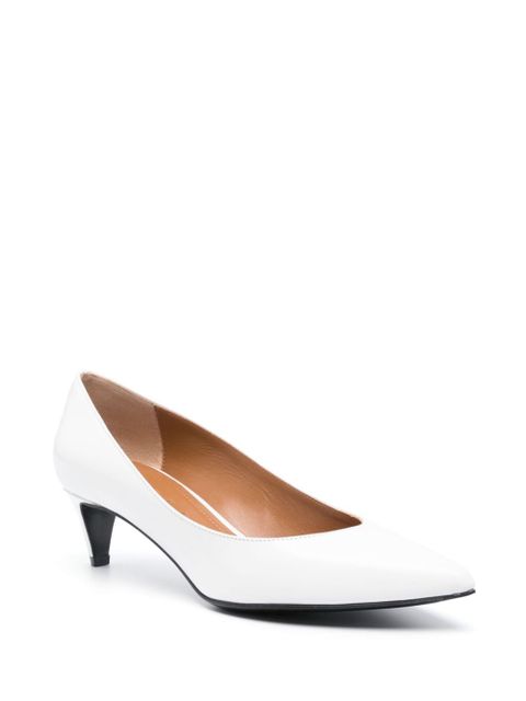 Marni Rhythm 45mm leather pumps - White