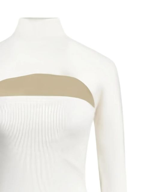 TOM FORD cutout ribbed knit midi dress - White - zdjęcie produktu nr 2