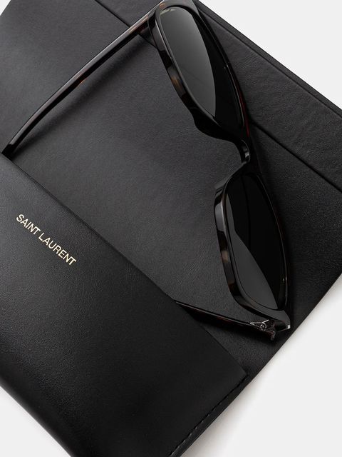 Saint Laurent okulary przeciwsłoneczne kolor brązowy SL 851