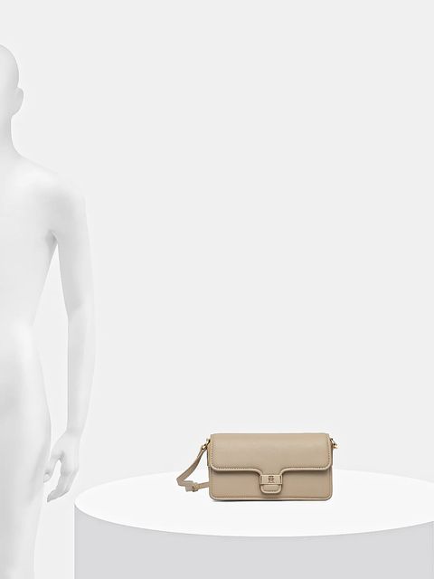 Tommy Hilfiger torebka kolor beżowy AW0AW18028