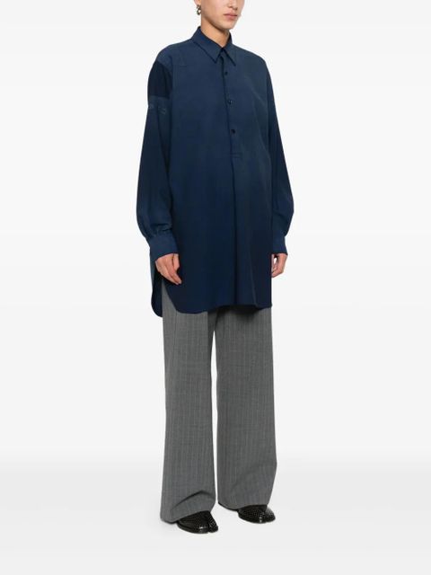 Maison Margiela Long-sleeved Shirt - Blue - zdjęcie produktu nr 2