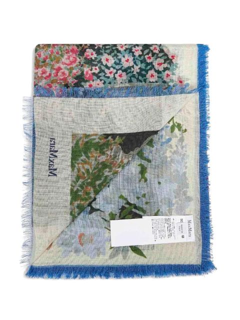 Max Mara floral-pattern scarves - Neutrals - zdjęcie produktu nr 2