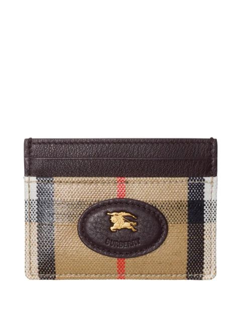 Burberry Highlands card holder - Neutrals - zdjęcie produktu nr 1