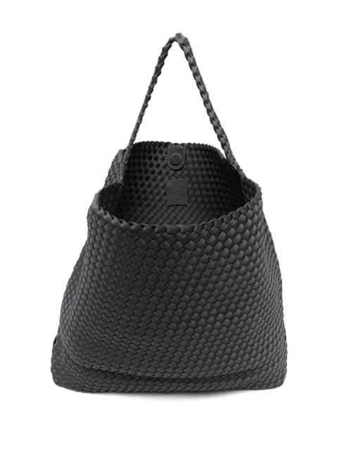 NAGHEDI large Nomad woven tote bag - Black
