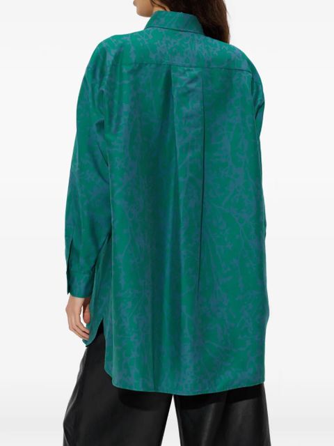 Max Mara Bird button-up shirt - Green