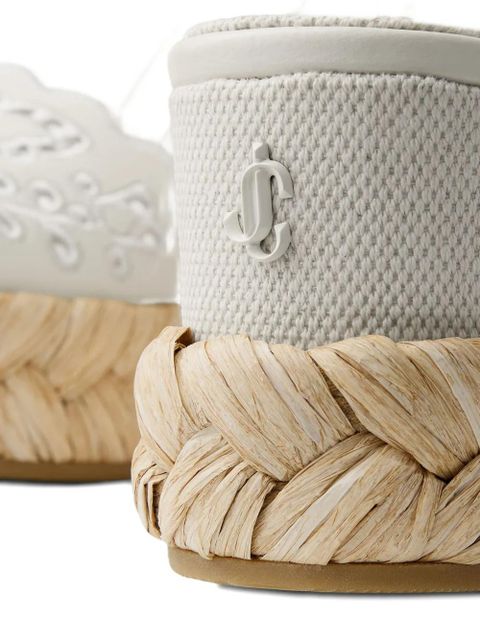 Jimmy Choo 60mm Arlee sandals - White