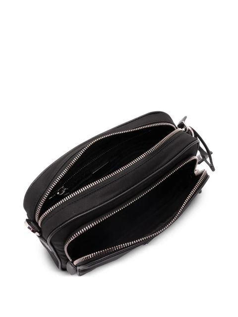 Prada zip satchel shoulder bag - Black