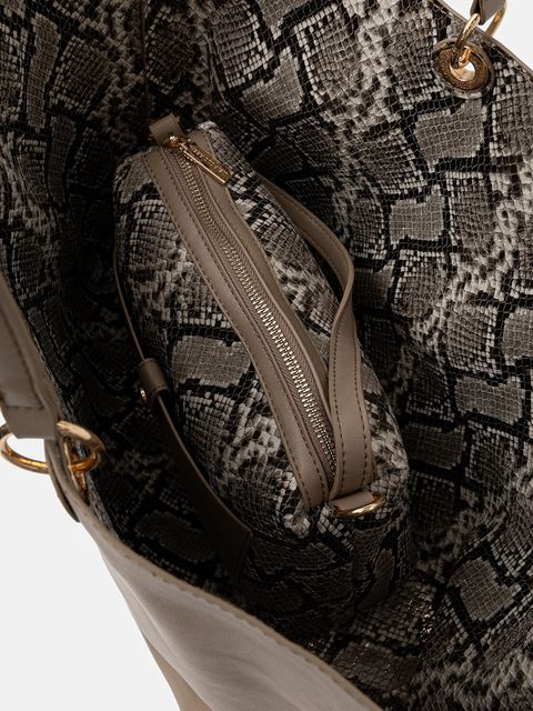 U.S. Polo Assn. torebka dwustronna Axtell Reversible kolor brązowy BIU4A8904WVP