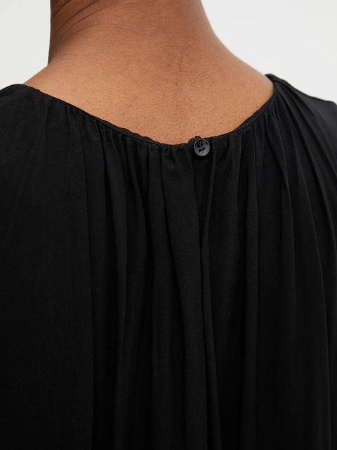 Answear.LAB sukienka kolor czarny mini rozkloszowana