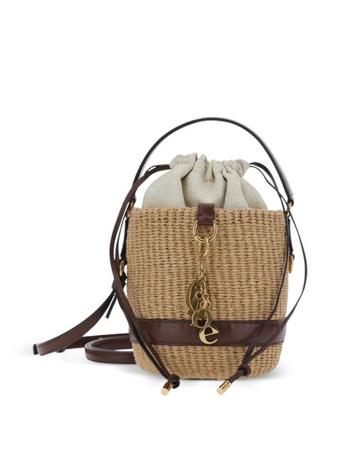 Chloé charm-embellished bucket bag - Neutrals - zdjęcie produktu nr 1
