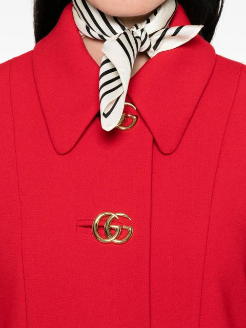 Gucci wool coat - Red
