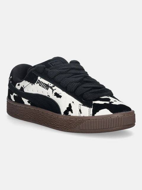 Puma sneakersy zamszowe Suede XL Wild Instinct Wns damskie kolor czarny 403253 - zdjęcie produktu nr 1