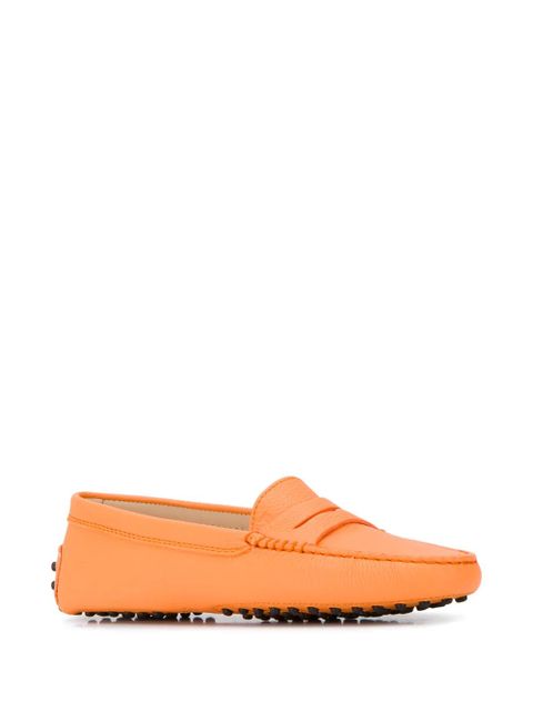 Tod's driving loafers - Orange