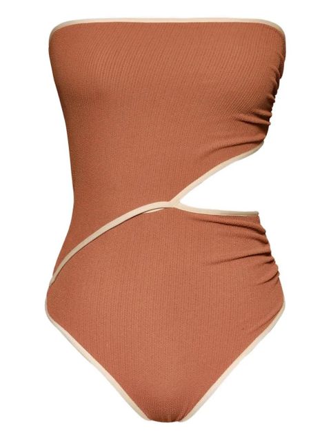 Johanna Ortiz Revealing crinkled swimsuit - Pink - zdjęcie produktu nr 1