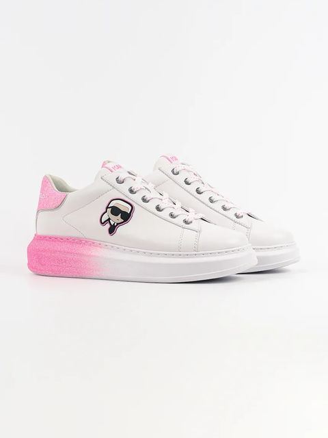 Karl Lagerfeld sneakersy skórzane KAPRI - zdjęcie produktu nr 2