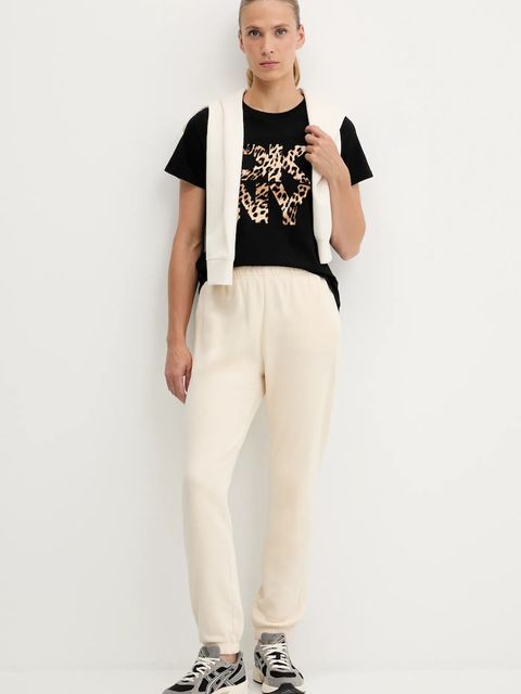 Dkny t-shirt bawełniany damski kolor czarny DP5T1364 - zdjęcie produktu nr 2