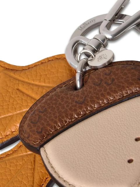 Mulberry British Park leaf acorn keyring - Brown - zdjęcie produktu nr 2