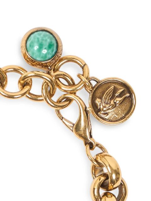 ETRO chain-link heart-pendant bracelet - Gold - zdjęcie produktu nr 2