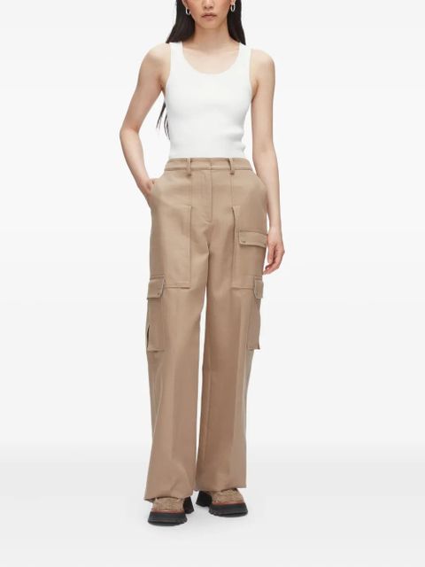 3.1 Phillip Lim cargo-pocket cuffed trousers - Neutrals
