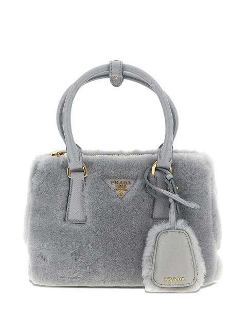 Prada mini Galleria tote bag - Grey - zdjęcie produktu nr 1