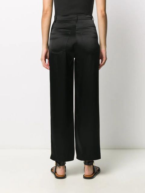 Nanushka wide-leg trousers - Black