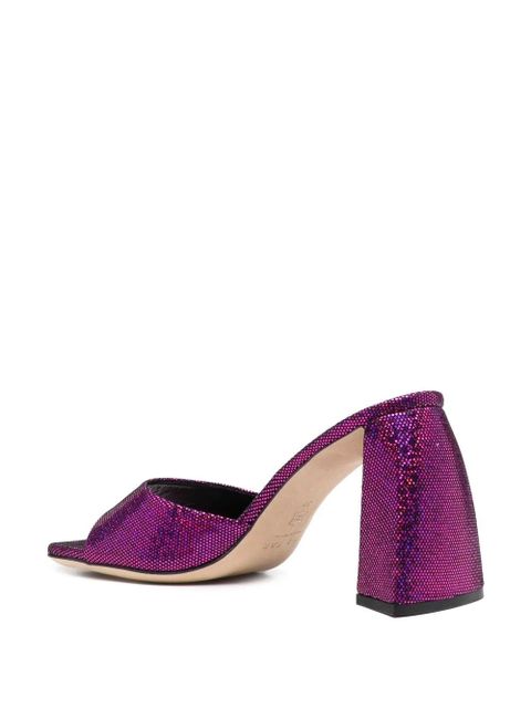 BY FAR 90mm Michele sandals - Pink