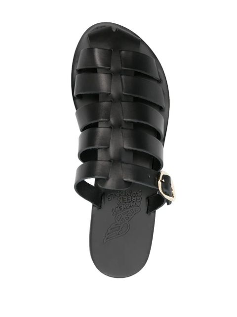 Ancient Greek Sandals Cosmia slip-on sandals - Black