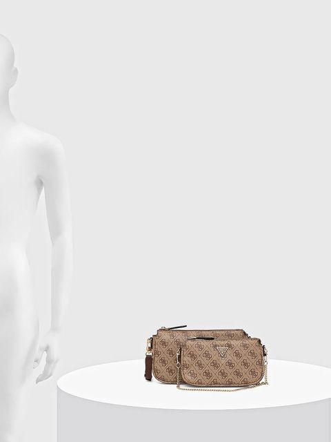 Guess torebka NOELLE kolor beżowy HWBG96 72710