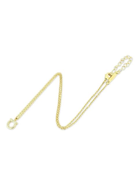 Ferragamo crystal embellishee necklace - Gold - zdjęcie produktu nr 1