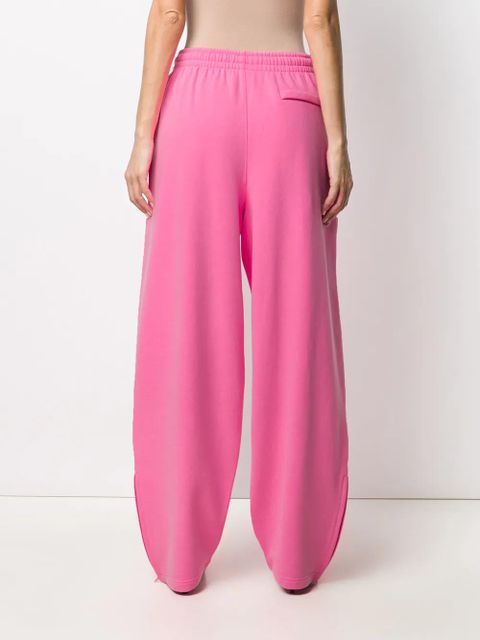 Balenciaga cotton track pants - Pink
