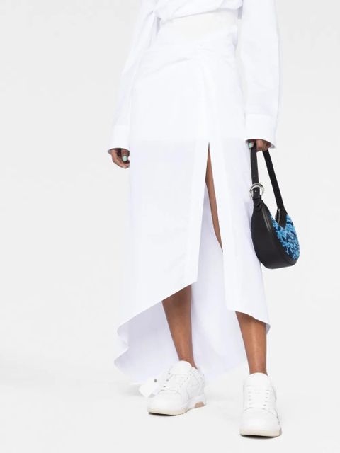 Off-White one-shoulder asymmetric dress