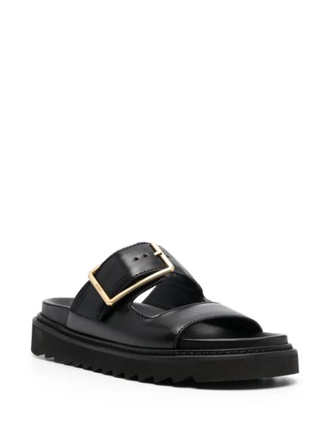 Zadig&Voltaire Cecilia Alpha leather sandals - Black