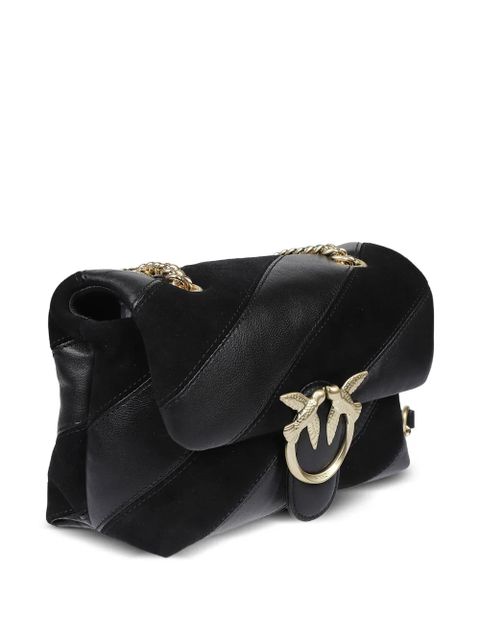 PINKO Galleria Love quilted-leather chain crossbody bag - Black - zdjęcie produktu nr 2