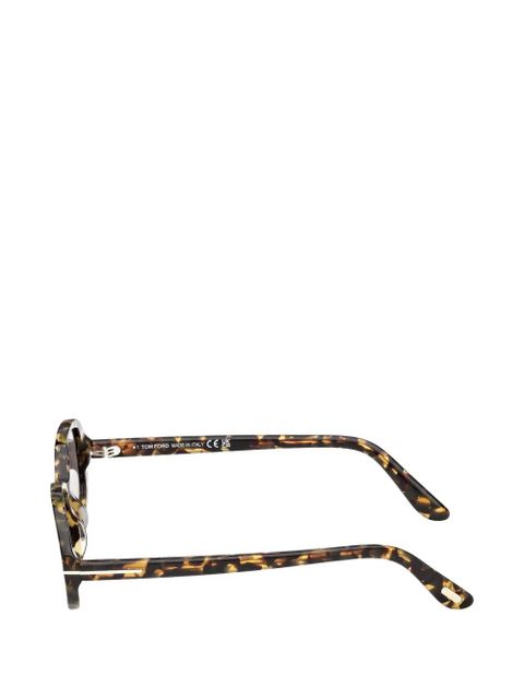 TOM FORD Eyewear Iggy oval-frame sunglasses - Brown