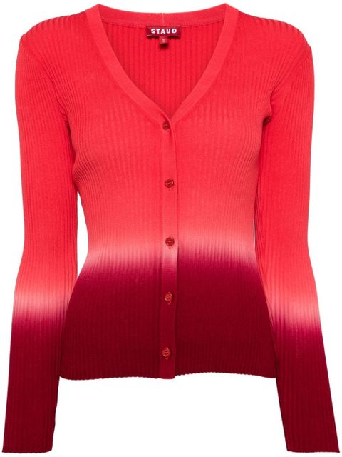 STAUD Shoko cardigan - Red - zdjęcie produktu nr 1