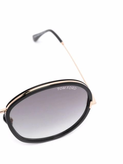 TOM FORD Eyewear FT0946 round sunglasses - Black