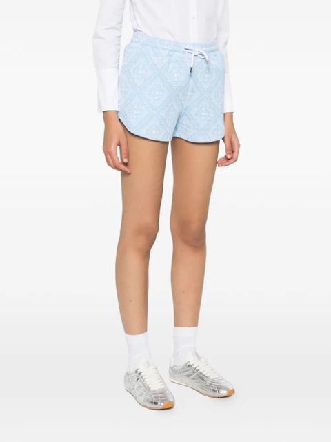 Casablanca drawstring pattern shorts - Blue - zdjęcie produktu nr 2