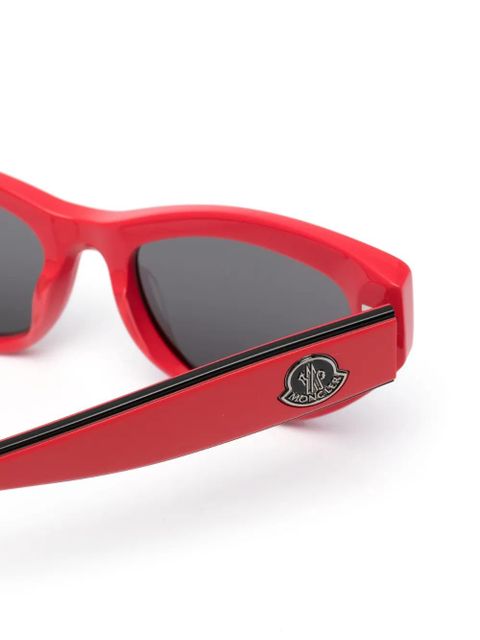 Moncler Eyewear Modd cat eye-frame sunglasses - Red