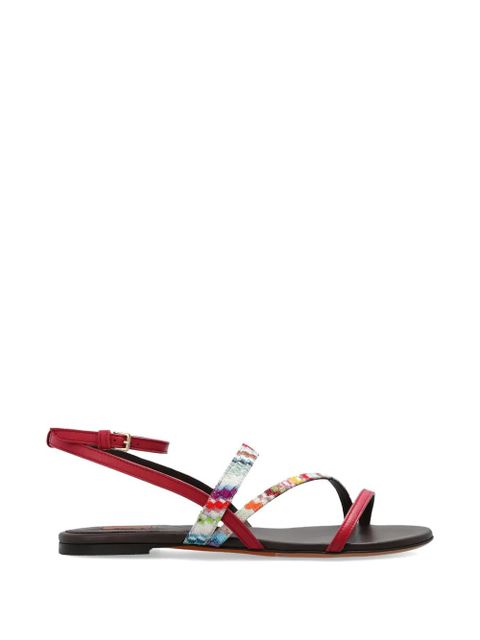 Missoni strap detail sandals - Red - zdjęcie produktu nr 1