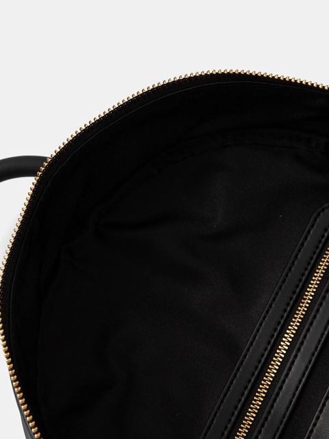 Love Moschino plecak damski kolor czarny duży gładki JC4193PP0NKD0000