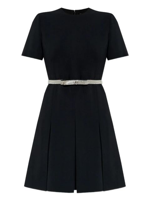 Versace crystal-embellished belt dress - Black - zdjęcie produktu nr 1