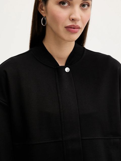 HUGO bluza damska kolor czarny gładka 50542743