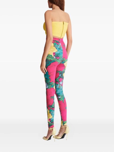 Balmain zip-fastening top - Yellow