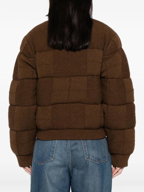 Guest In Residence quilted puffer jacket - Brown