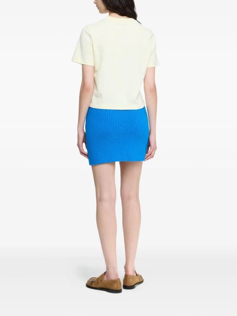 JW Anderson logo-embroidered T-shirt - Yellow - zdjęcie produktu nr 2