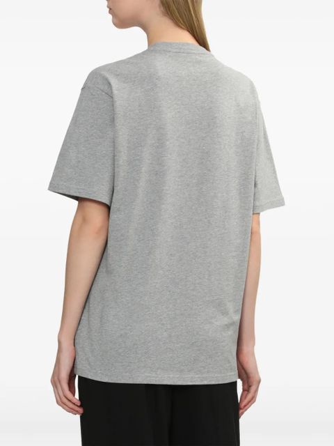 JW Anderson logo-embroidered T-shirt - Grey - zdjęcie produktu nr 2