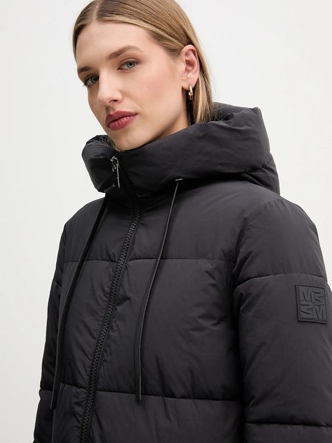 Mos Mosh kurtka Ollie kolor beżowy zimowa oversize 170810