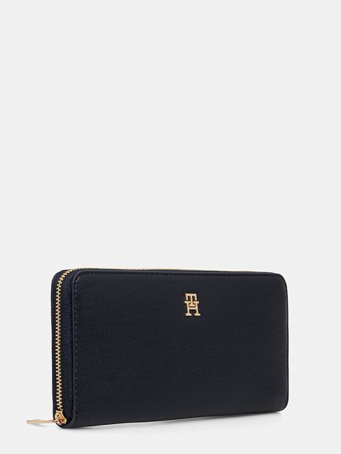Tommy Hilfiger portfel damski kolor granatowy AW0AW17744