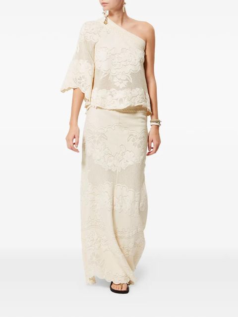 ISABEL MARANT Shilo asymmetric top - Neutrals - zdjęcie produktu nr 2